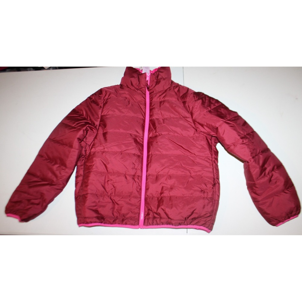 Wild Fable Women's Size S Sneaky Berry blush Full Zip Puffer Coat